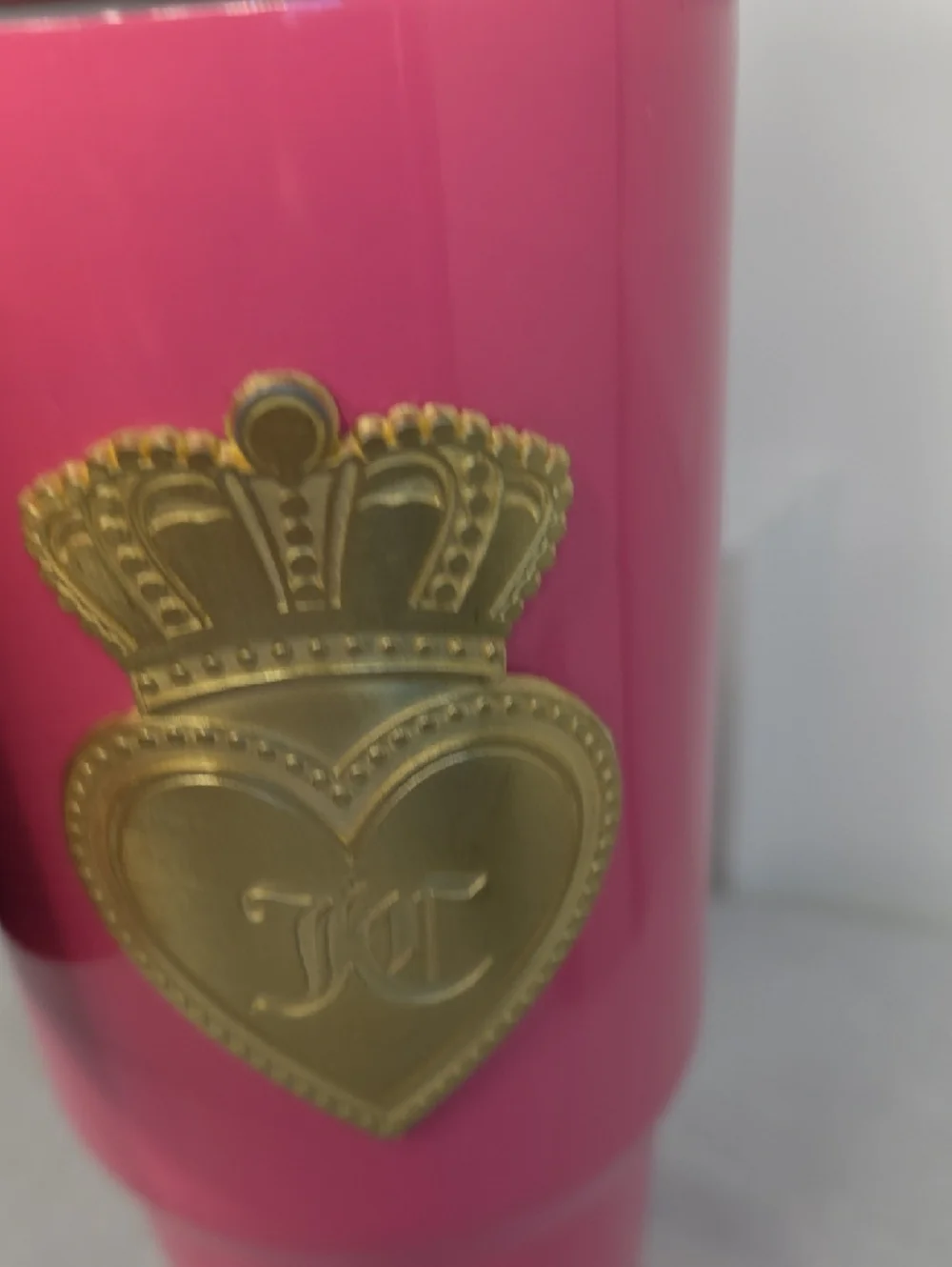 Juicy Couture Hot Pink Insulated Travel Mug - Picture 3 of 5
